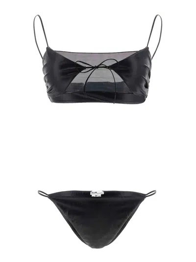 Allis Sporty Mesh Bikini In Black