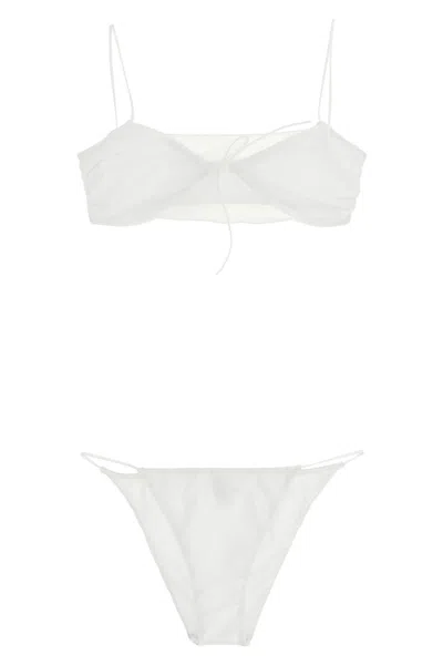 Allis 'sporty Mesh' Bikini In White