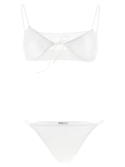 Allis 'sporty Mesh' Bikini In White