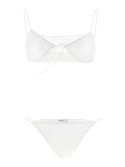 Allis Sporty Mesh Bikini In White