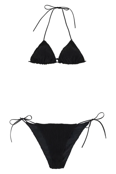 Allis 'triangle Plisse' Bikini