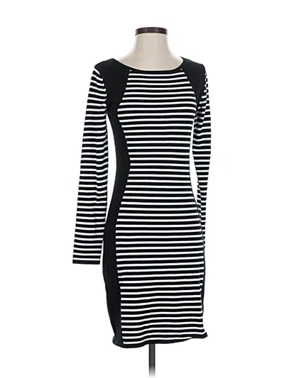 Pre-owned Allison Brittney Casual Dress In Black