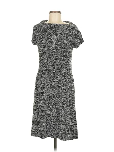 Pre-owned Allison Brittney Casual Dress In Gray