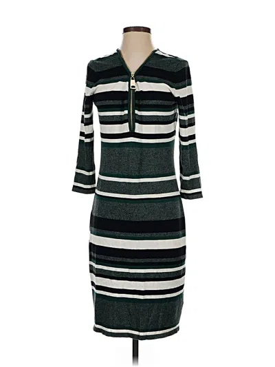 Pre-owned Allison Brittney Casual Dress In Green