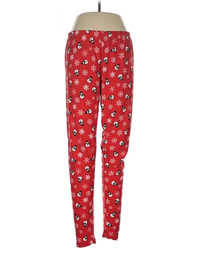 Pre-owned Allison Brittney Casual Pants In Red