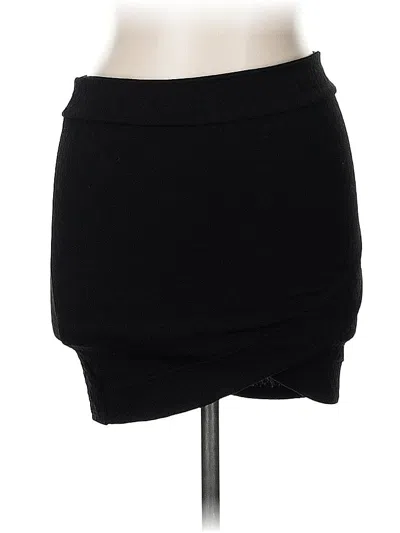 Pre-owned Allison Brittney Casual Skirt In Black