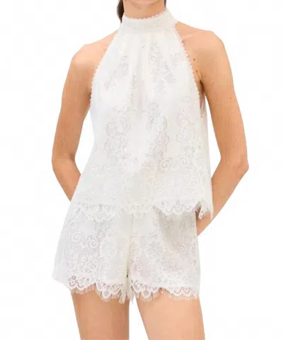 Allison Cameron Tank In White