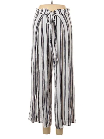 Pre-owned Allison Casual Pants In Silver