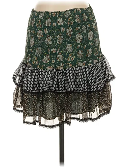 Pre-owned Allison Casual Skirt In Green