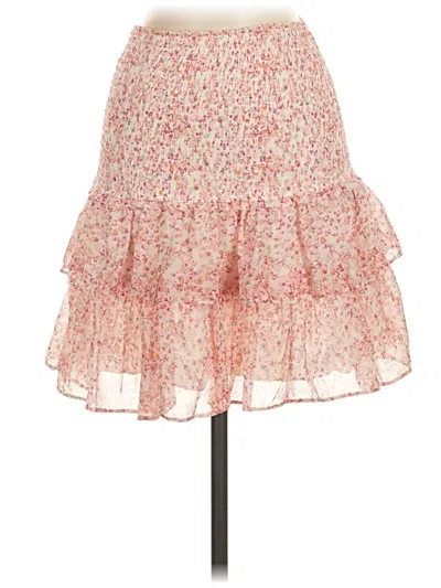 Pre-owned Allison Casual Skirt In Pink