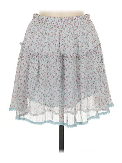 Pre-owned Allison Casual Skirt In White