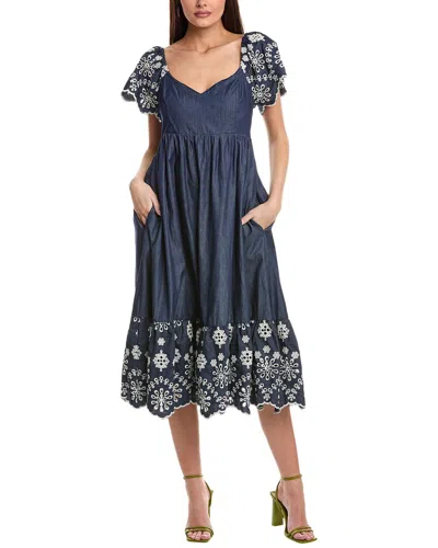 ALLISON CLAIRE MIDI DRESS