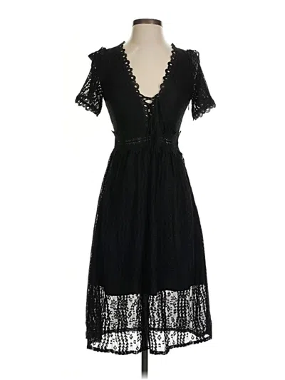 Pre-owned Allison Cocktail Dress In Black