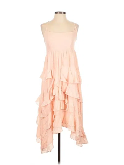 Pre-owned Allison Cocktail Dress In Pink
