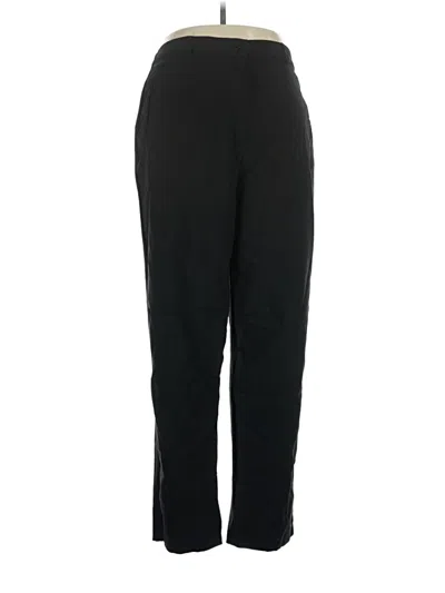 Pre-owned Allison Daley Active Pants In Black