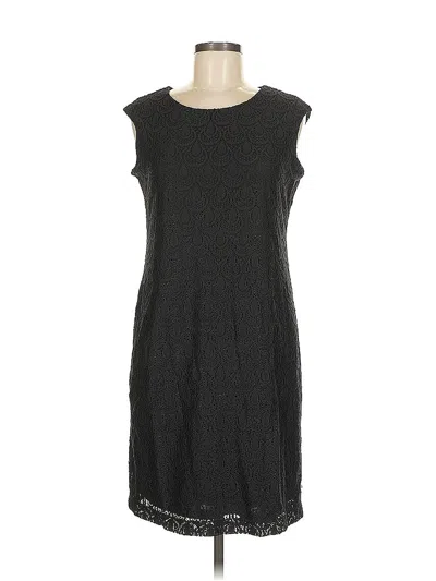 Pre-owned Allison Daley Casual Dress In Black