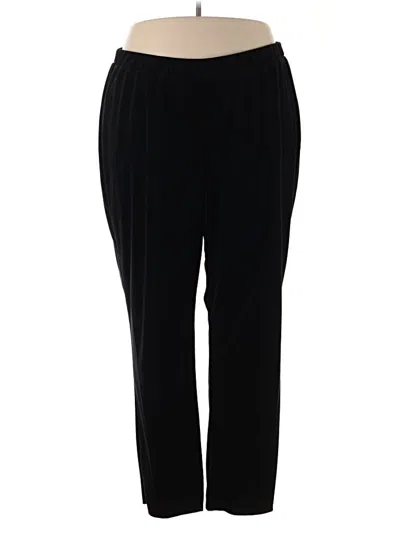 Pre-owned Allison Daley Casual Pants In Black