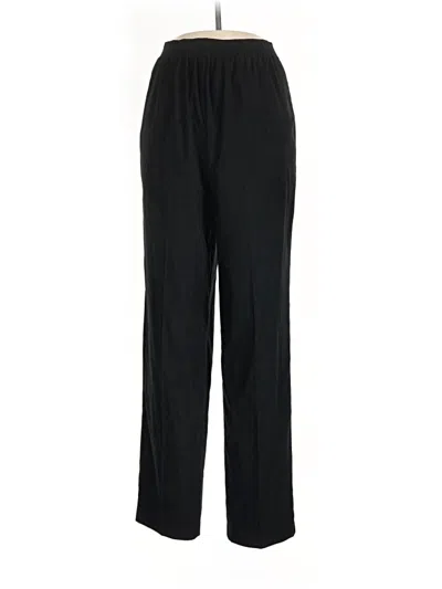 Pre-owned Allison Daley Casual Pants In Black