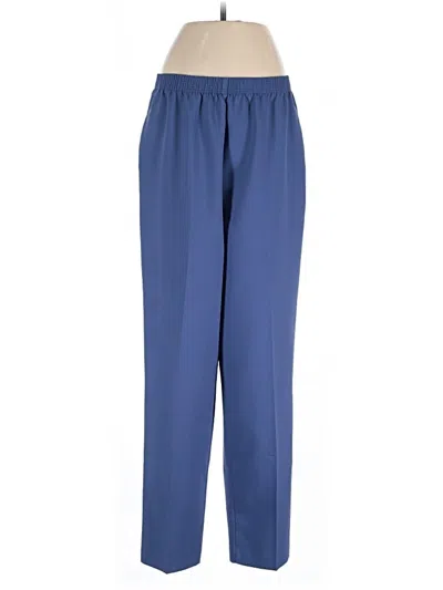 Pre-owned Allison Daley Casual Pants In Blue