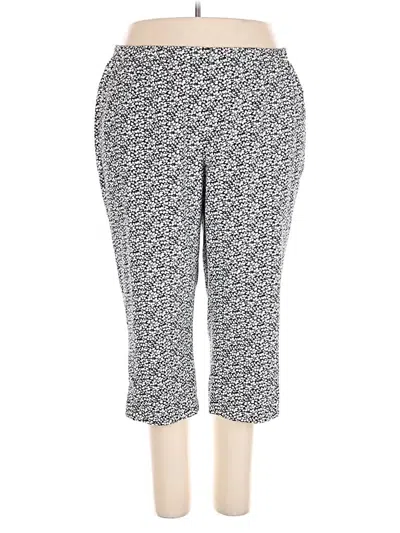 Pre-owned Allison Daley Casual Pants In Gray