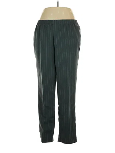 Pre-owned Allison Daley Casual Pants In Green