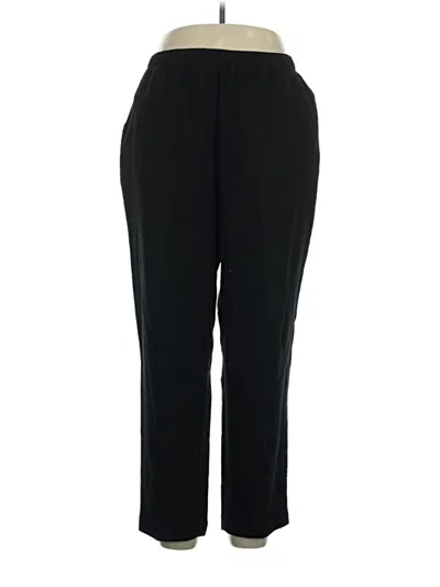 Pre-owned Allison Daley Dress Pants In Black
