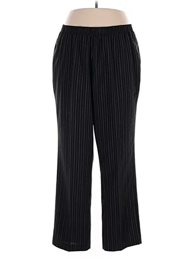 Pre-owned Allison Daley Dress Pants In Black