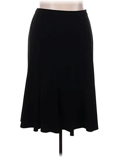 Pre-owned Allison Daley Formal Skirt In Black
