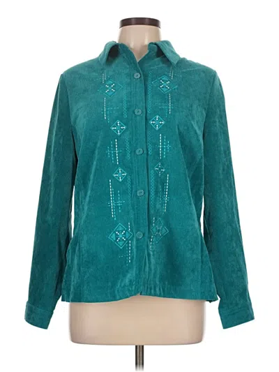 Pre-owned Allison Daley Jacket In Blue