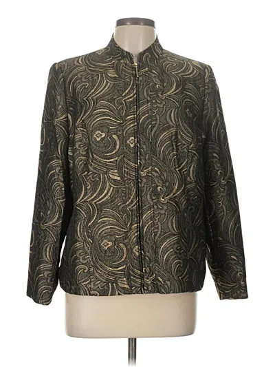 Pre-owned Allison Daley Jacket In Gold