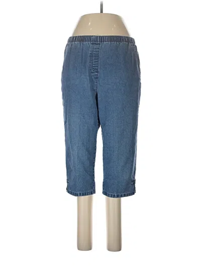 Pre-owned Allison Daley Jeans In Blue