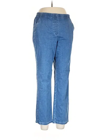 Pre-owned Allison Daley Jeans In Blue