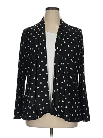 Pre-owned Allison Daley Kimono In Black