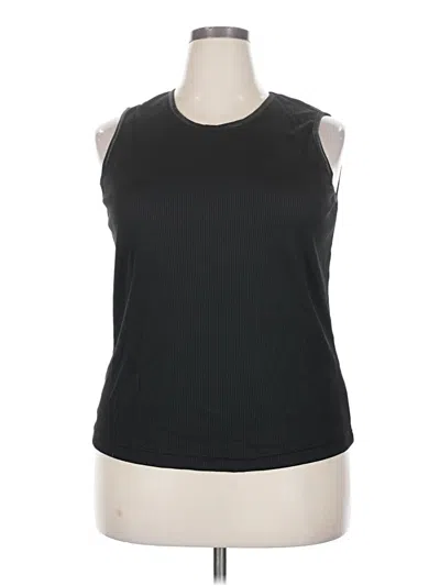 Pre-owned Allison Daley Sleeveless T-shirt In Black