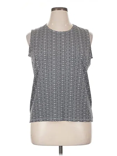 Pre-owned Allison Daley Sleeveless T-shirt In Gray