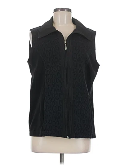 Pre-owned Allison Daley Vest In Black