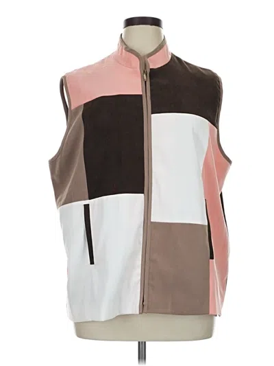 Pre-owned Allison Daley Vest In Pink