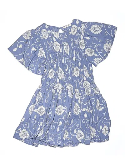 Pre-owned Allison Kids' Dress In Blue