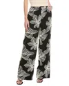 Allison Hutton Linen-blend Pant In Black