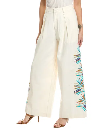 Allison Hutton Pant In White