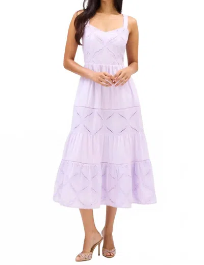 Allison Jade Dress In Orchid In Purple