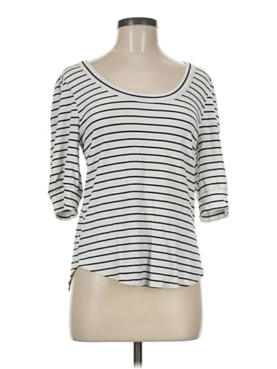 Pre-owned Allison Joy 3/4 Sleeve T-shirt In Ivory