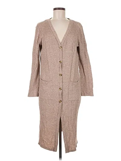 Pre-owned Allison Joy Cardigan Sweater In Brown