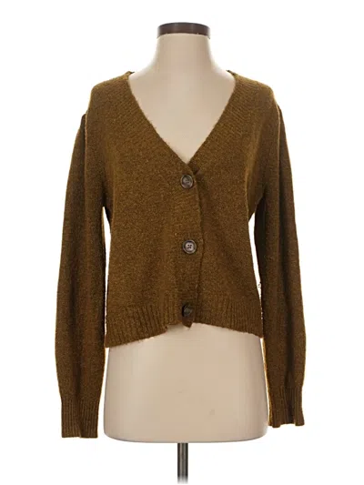 Pre-owned Allison Joy Cardigan Sweater In Brown