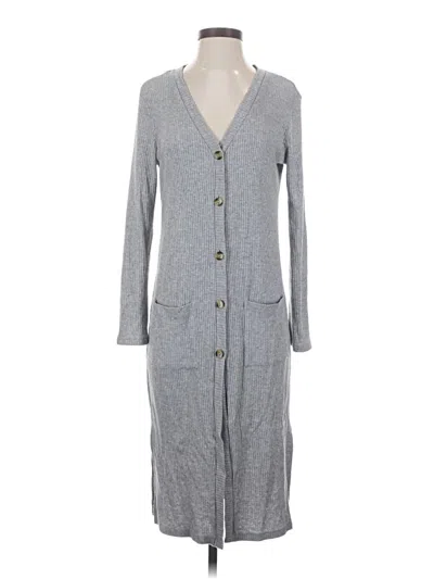 Pre-owned Allison Joy Cardigan Sweater In Gray