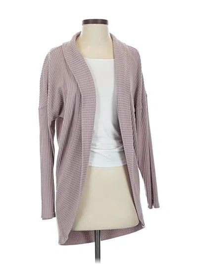 Pre-owned Allison Joy Cardigan Sweater In Purple