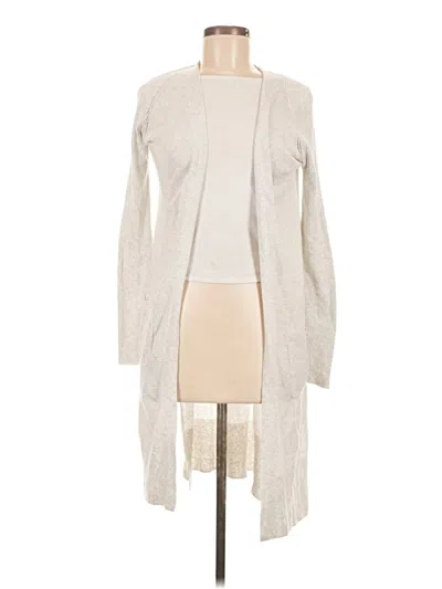 Pre-owned Allison Joy Cardigan Sweater In White