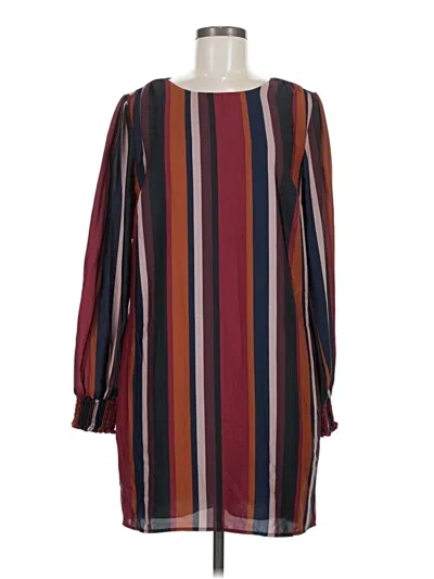 Pre-owned Allison Joy Casual Dress In Burgundy
