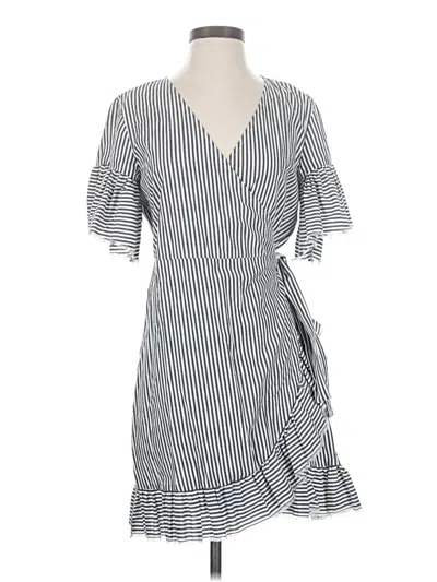Pre-owned Allison Joy Casual Dress In Gray