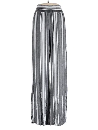 Pre-owned Allison Joy Casual Pants In Silver